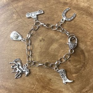 Country Girl Charm Bracelet 8”
